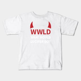 Lucifer Morningstar | Lucifan | WWLD Kids T-Shirt